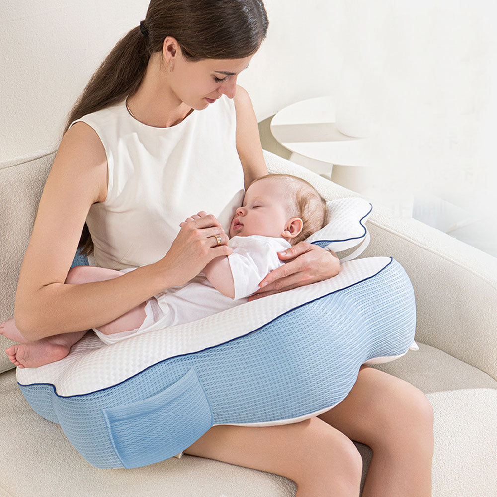 Hugging Type Baby Feeding Nursing Pillow Lumbar Support Cushion Lying Auxiliary