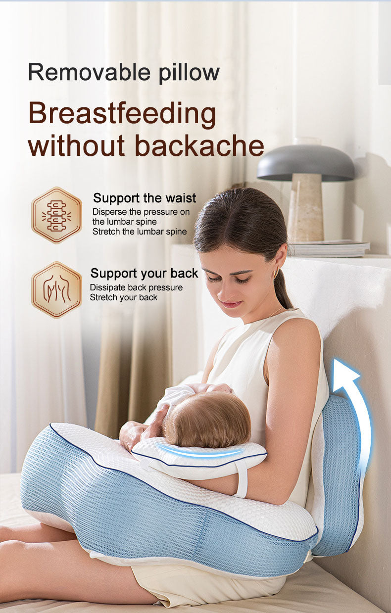 Hugging Type Baby Feeding Nursing Pillow Lumbar Support Cushion Lying Auxiliary