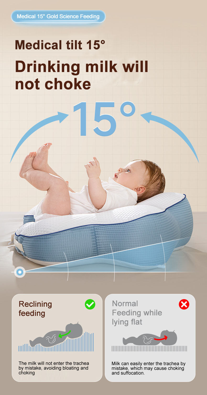 Hugging Type Baby Feeding Nursing Pillow Lumbar Support Cushion Lying Auxiliary