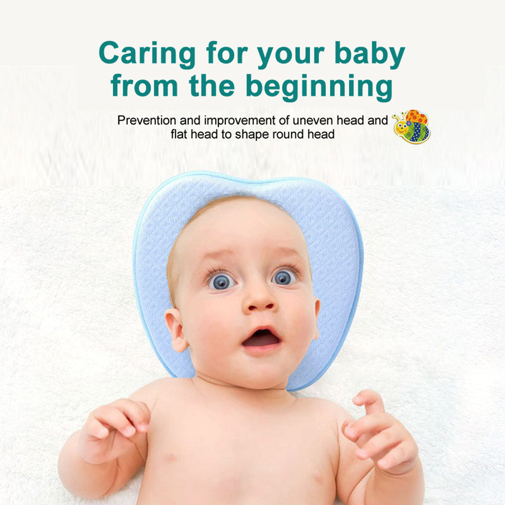 Baby Newborn shaping pillow anti-head tilt memory foam