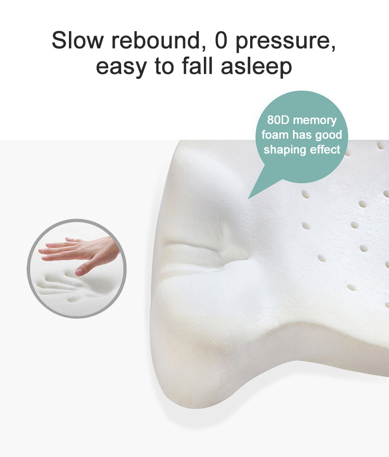 Newborn baby anti flat head pillow memory foam Breathable comfortable
