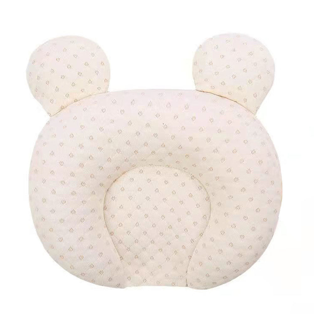 Newborn baby anti flat head pillow core Silk floss Latex