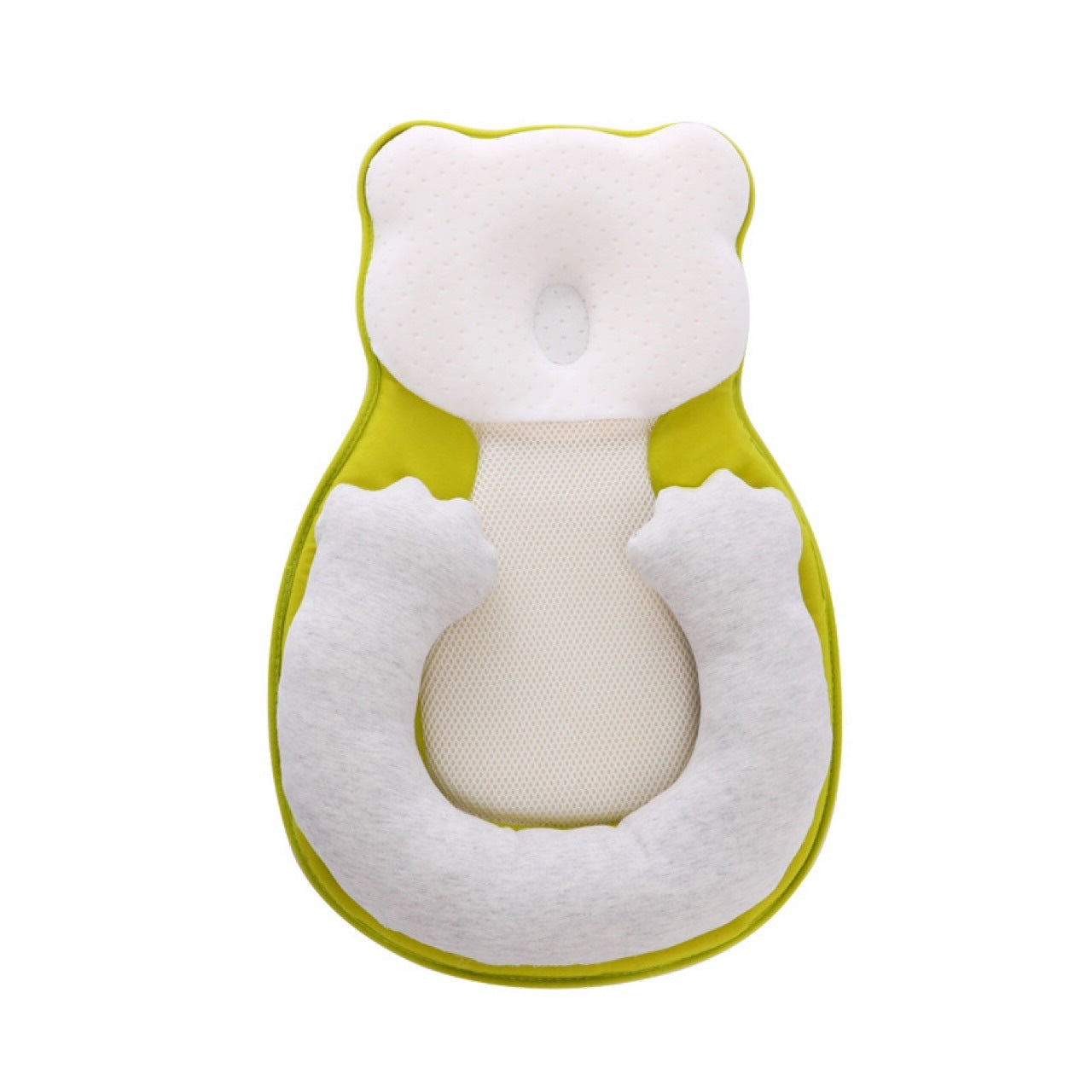 Baby Newborn Portable Pillow Lounger Bed Anti Flat Head Memory Foam