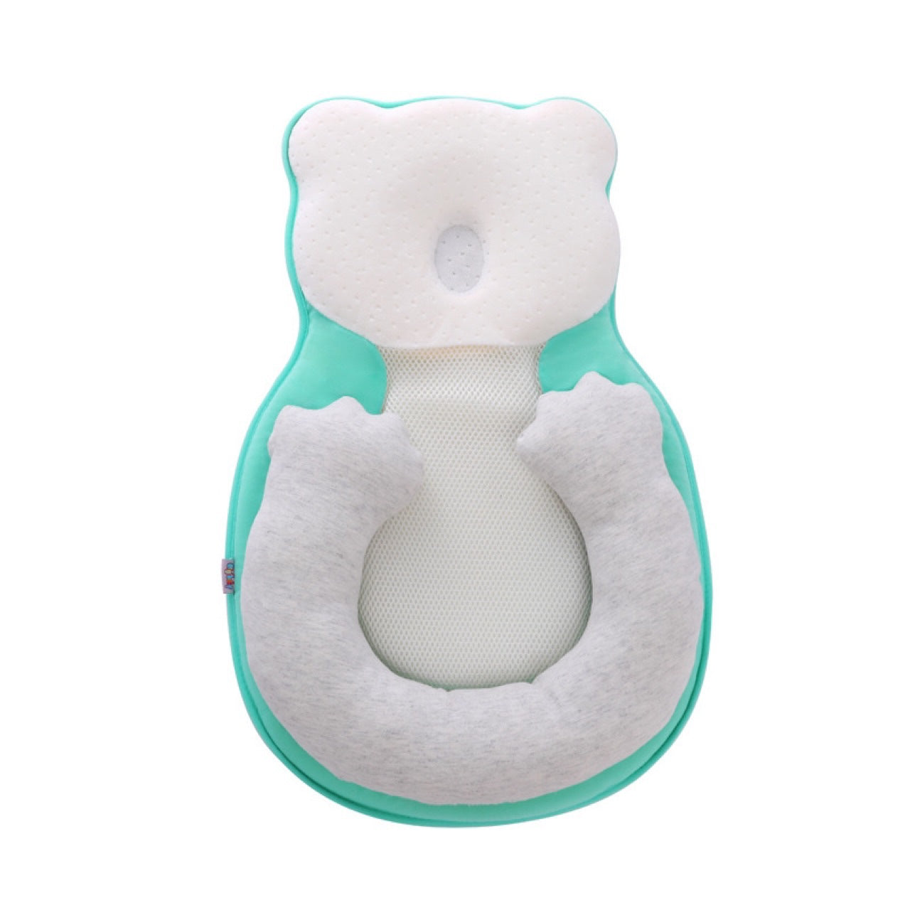 Baby Newborn Portable Pillow Lounger Bed Anti Flat Head Memory Foam
