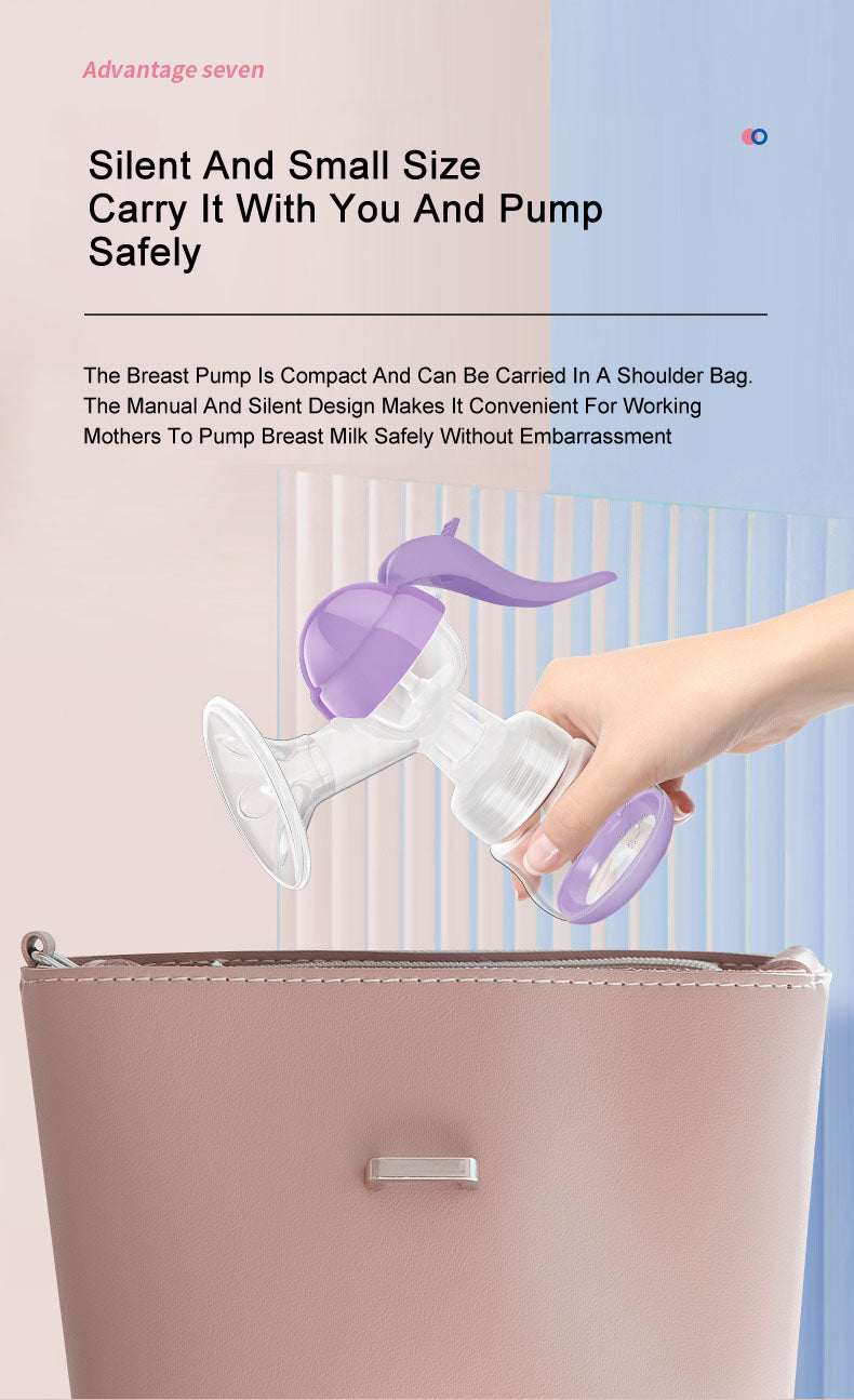 Portable Manual Breast Pump