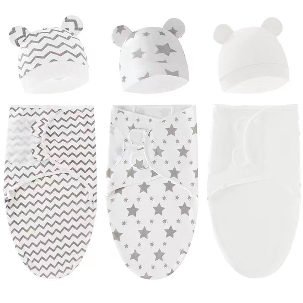 Baby Newborn sleeping bag anti-kicking blanket wrap swaddle Spring Silkworm