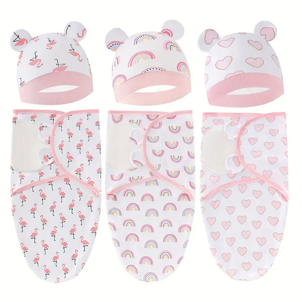 Baby Newborn sleeping bag anti-kicking blanket wrap swaddle Spring Silkworm