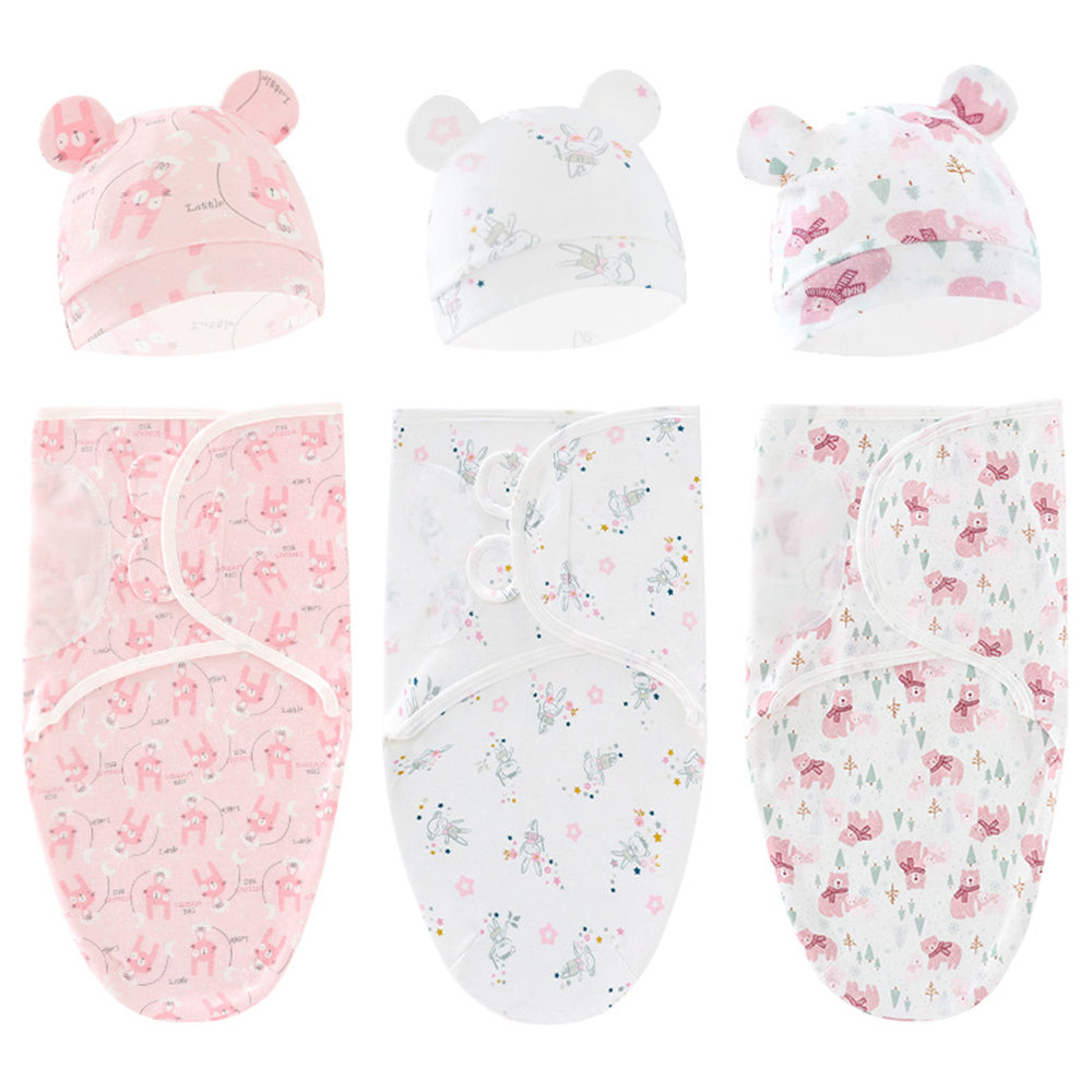 Baby Newborn sleeping bag anti-kicking blanket wrap swaddle Spring Silkworm