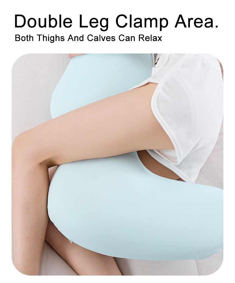 memory foam ice silk cool sleeping pillow sleeping leg pregnant pillow
