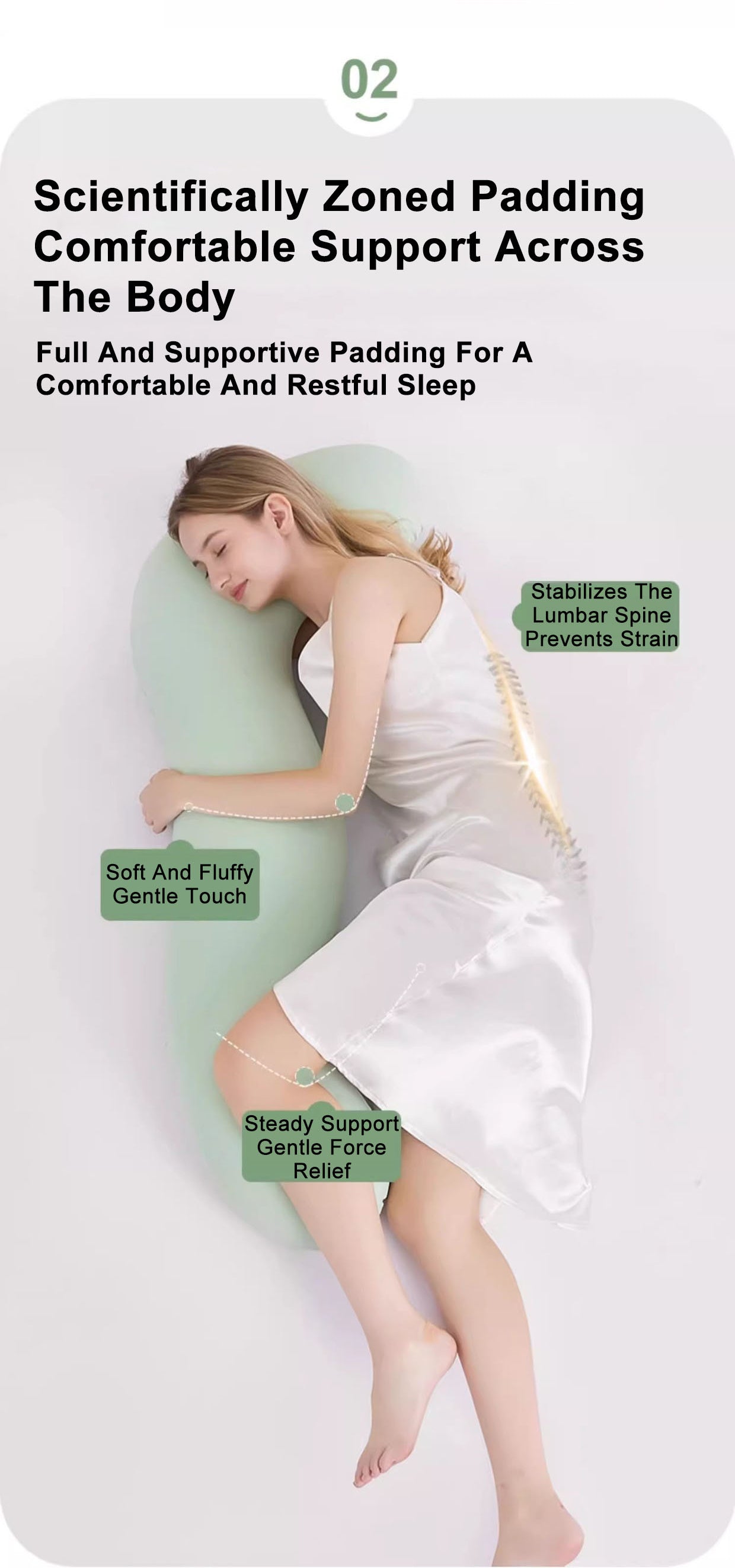 memory foam special leg clamp side sleeping pregnant for women