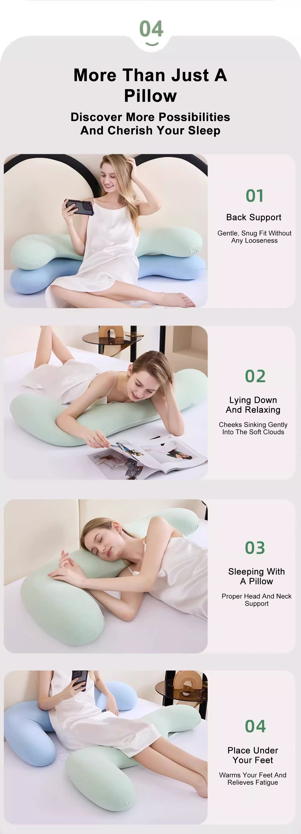 memory foam special leg clamp side sleeping pregnant for women
