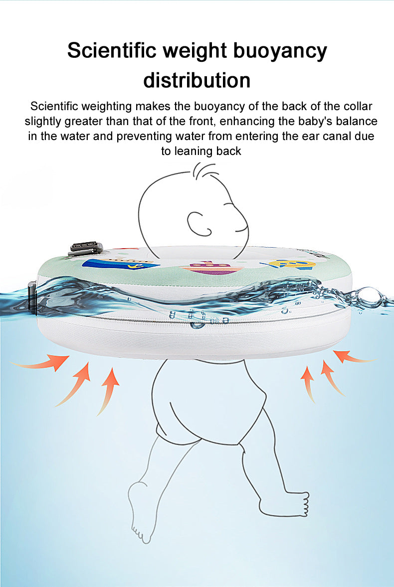 Baby newborn Swimming Neck Ring Float For Age 0-12 Months