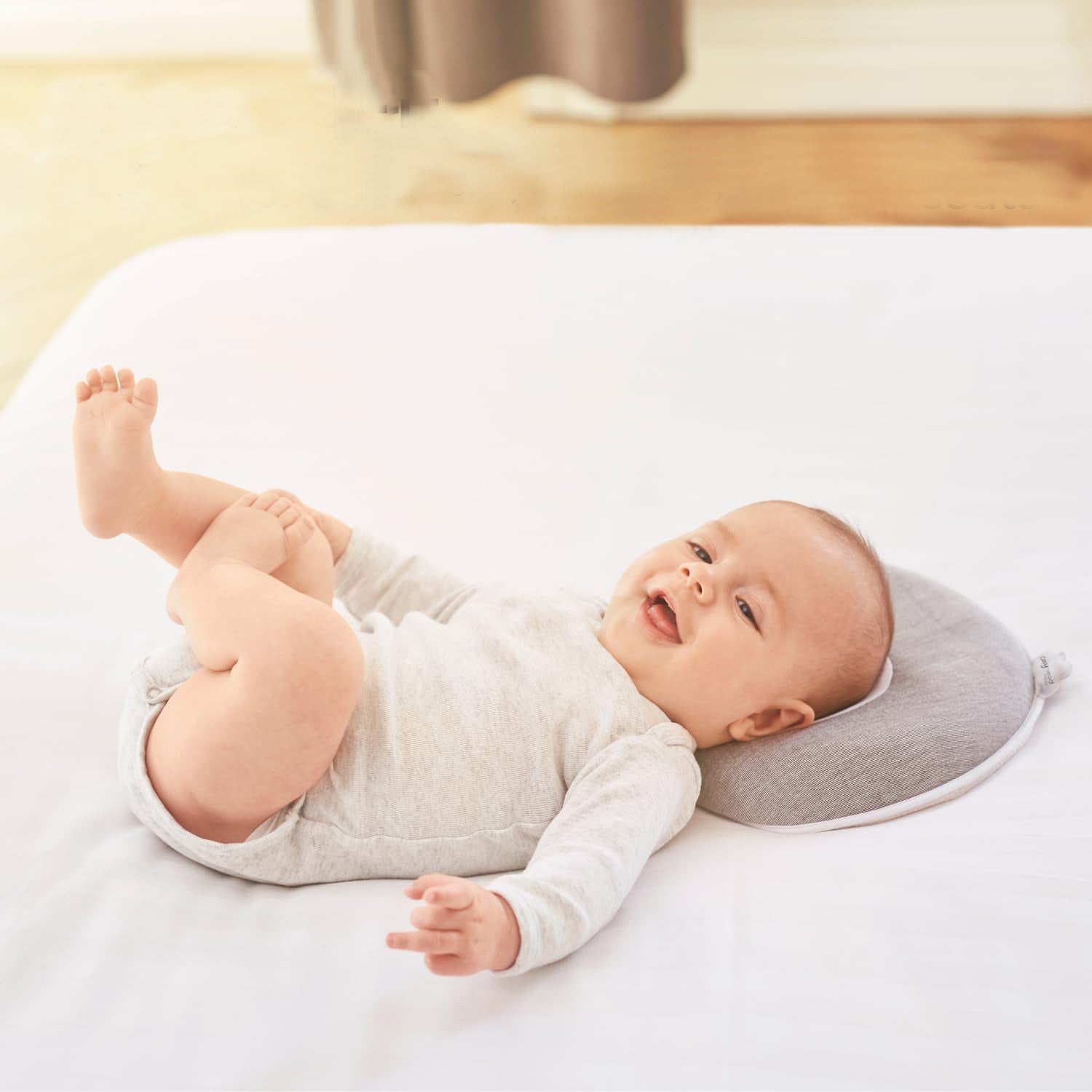 Baby Pillow For Anti Flat Head Memory Foam