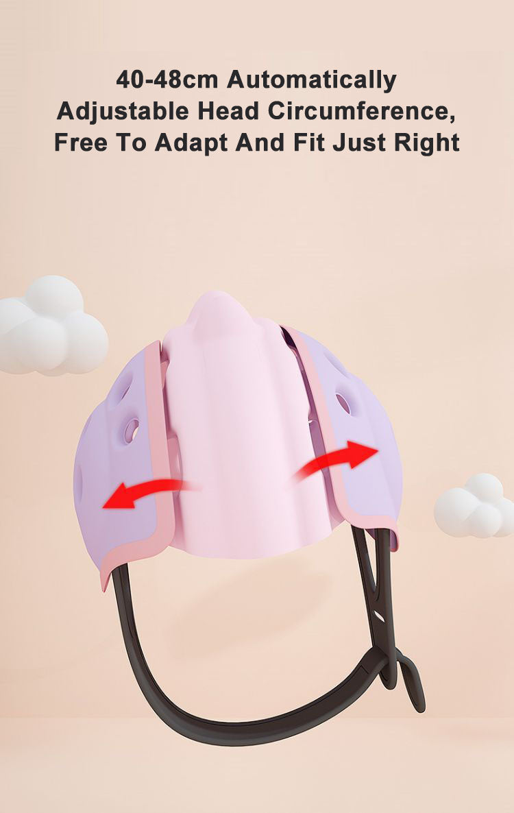 Baby Safety Helmet Learning to Walk Head Protection Cap Breathable Protective Headgear