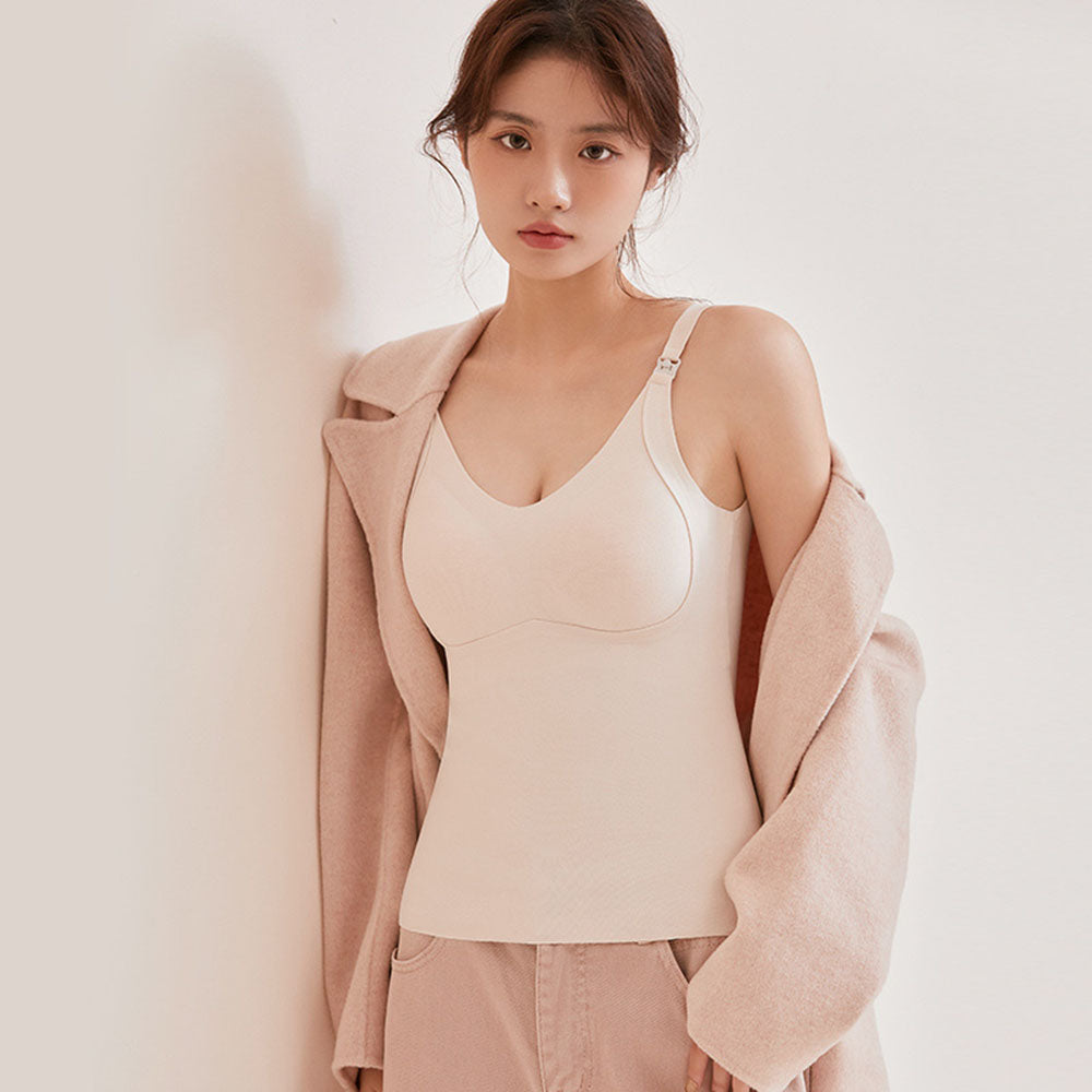 Nursing Suspender maternity vests bras Breastfeeding underwear Thickening