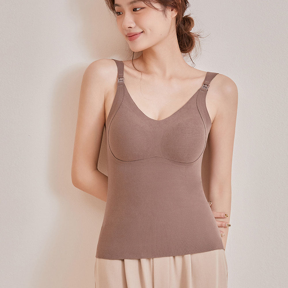 Nursing Suspender maternity vests bras Breastfeeding underwear Thickening