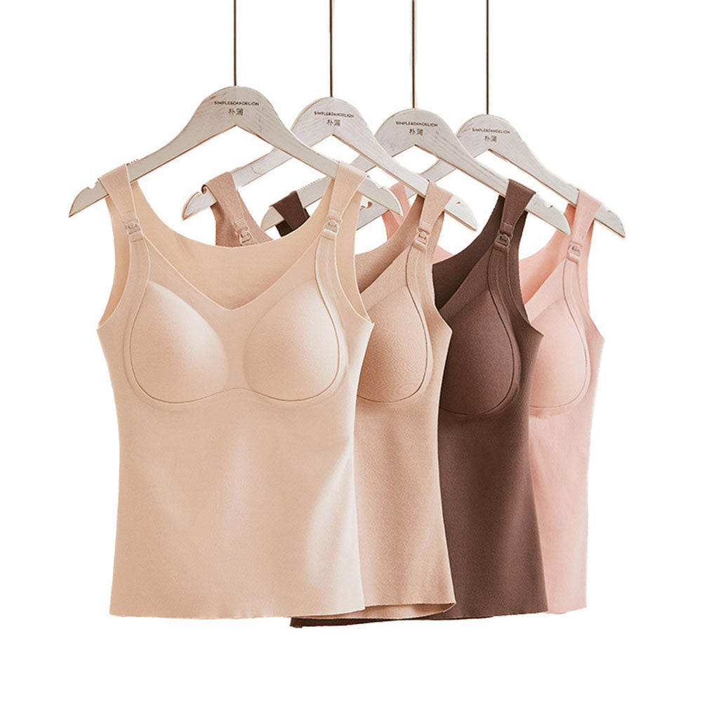 Nursing Suspender maternity vests bras Breastfeeding underwear Thickening