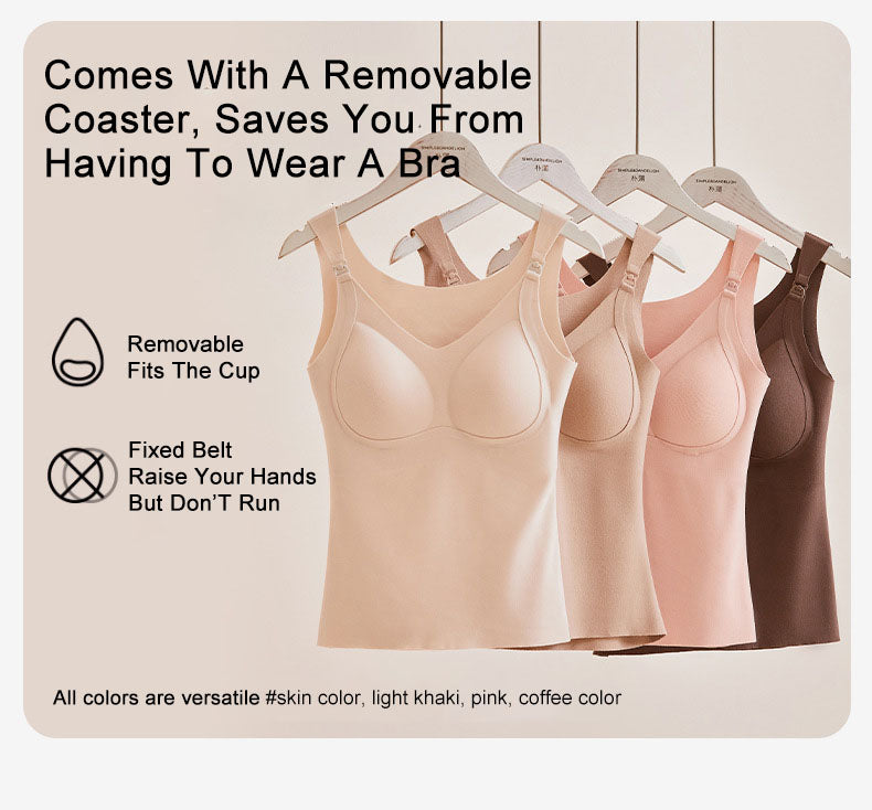 Nursing Suspender maternity vests bras Breastfeeding underwear Thickening