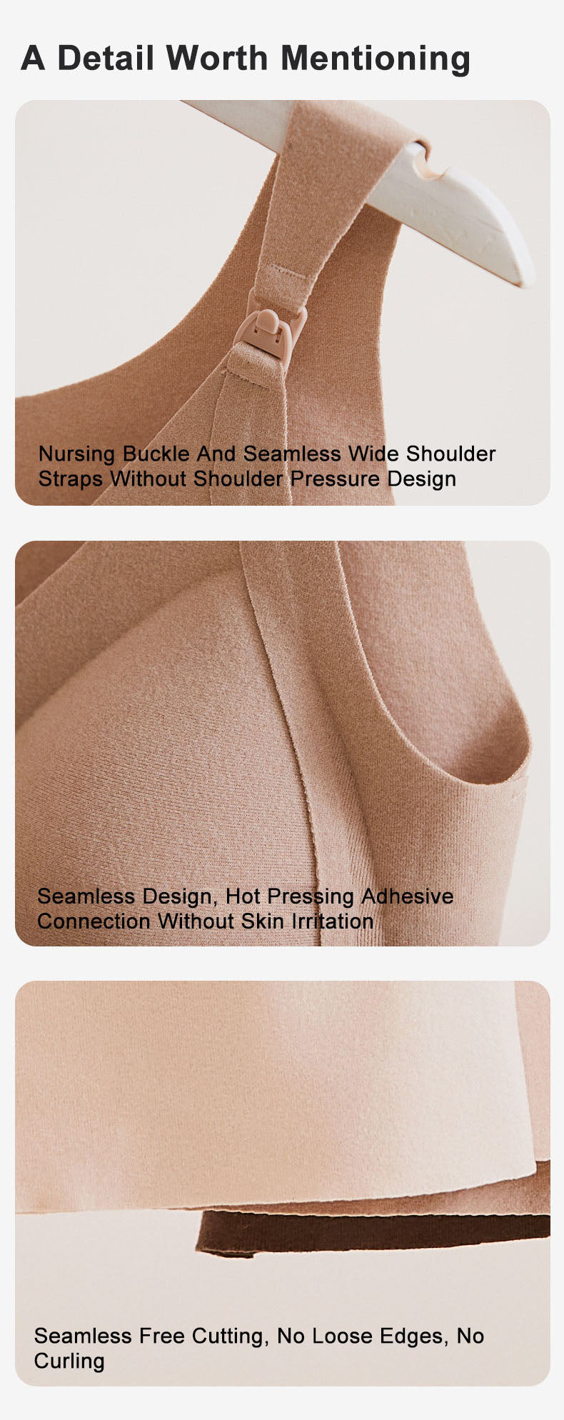 Nursing Suspender maternity vests bras Breastfeeding underwear Thickening