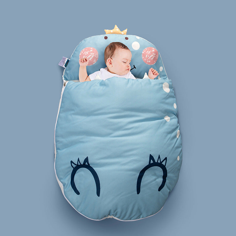 Breathable Anti Kick Safe Nights Cotton Infant Baby Sleep Bag Sack Blanket