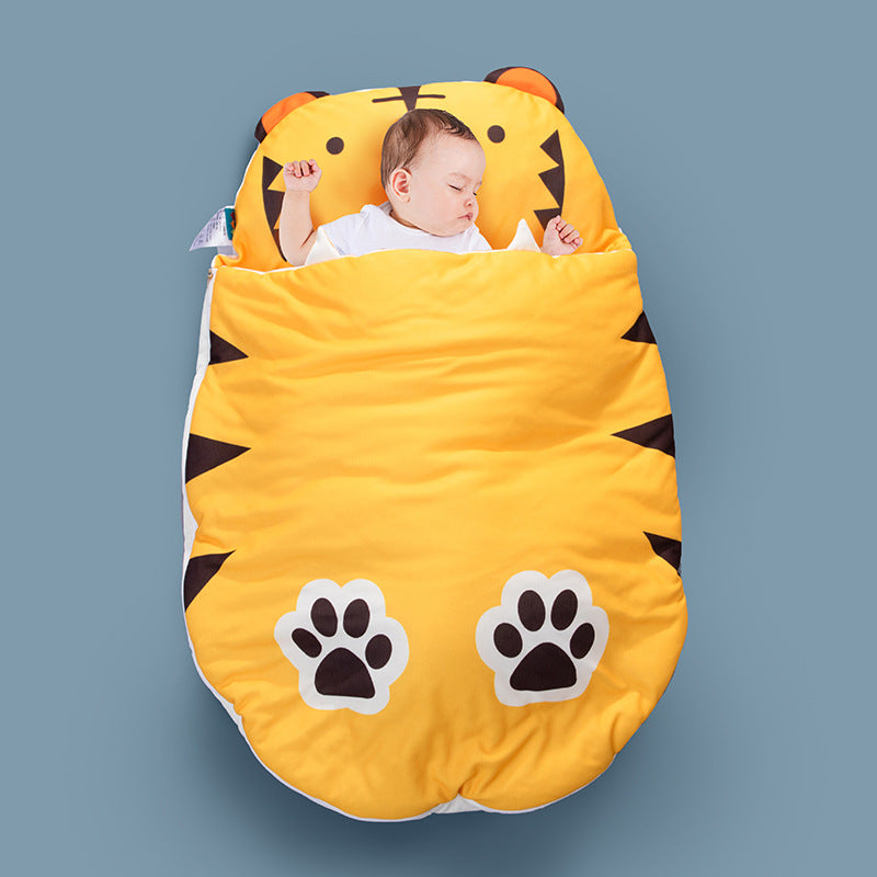 Breathable Anti Kick Safe Nights Cotton Infant Baby Sleep Bag Sack Blanket