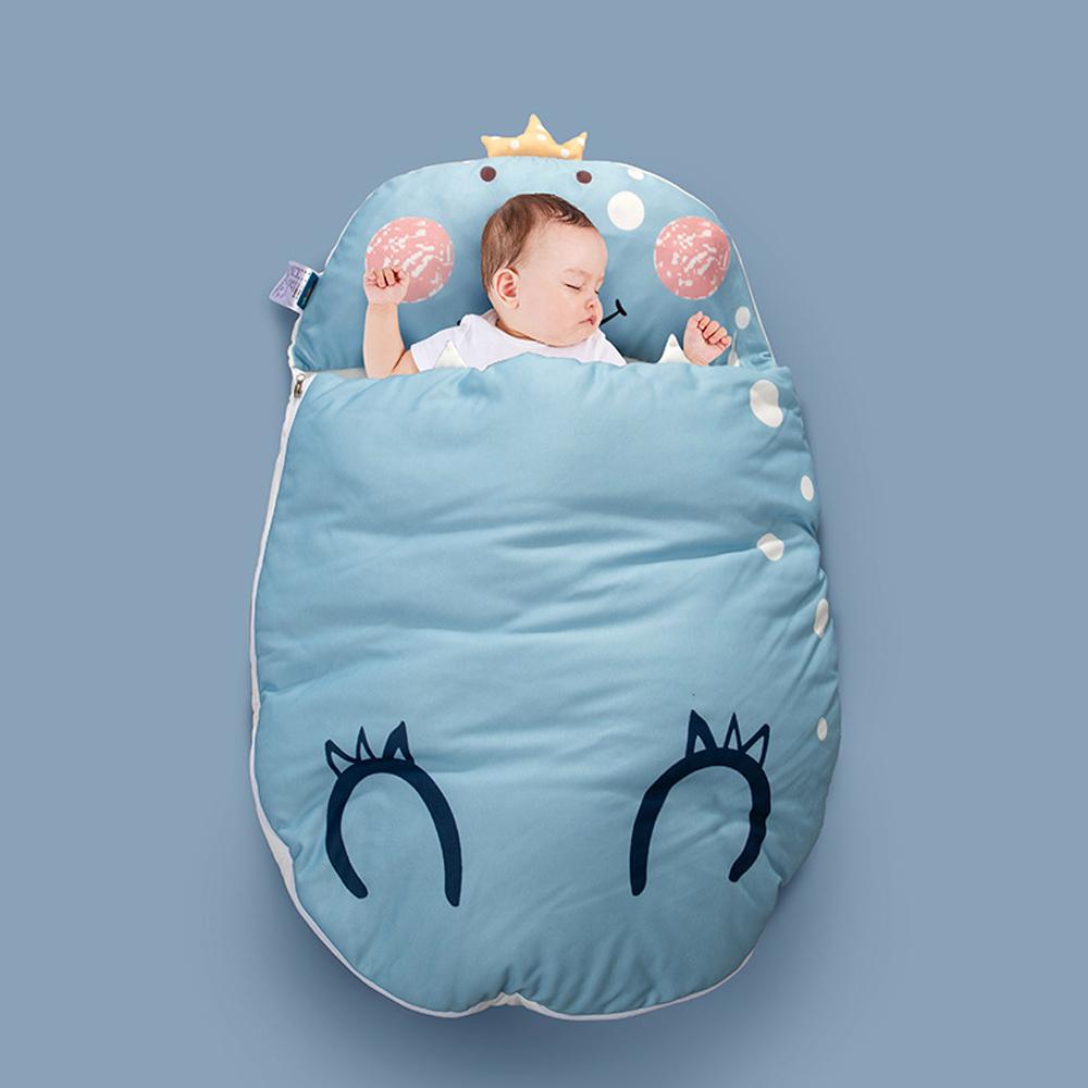 Breathable Anti Kick Safe Nights Cotton Infant Baby Sleep Bag Sack Blanket