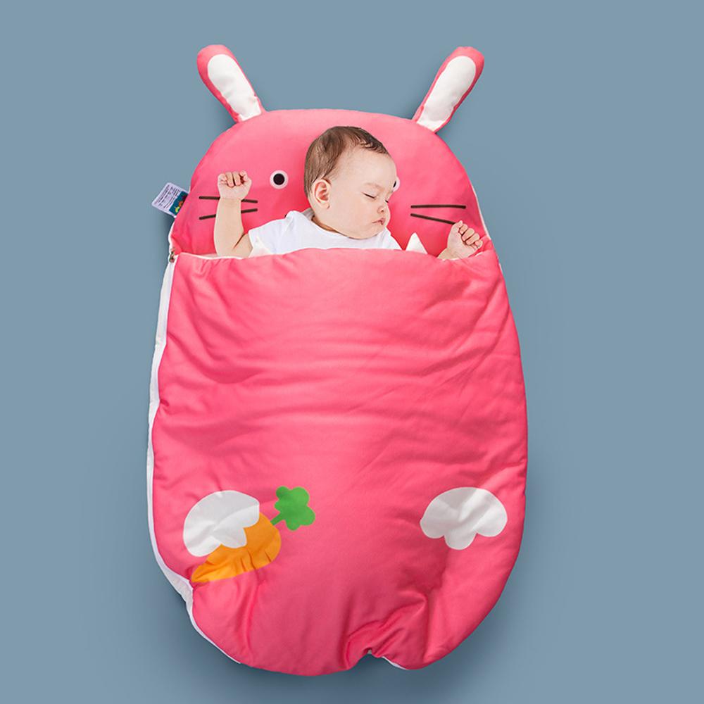 Breathable Anti Kick Safe Nights Cotton Infant Baby Sleep Bag Sack Blanket